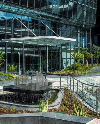 Exterior landscape at 144 Oxford Road Rosebank.jpg