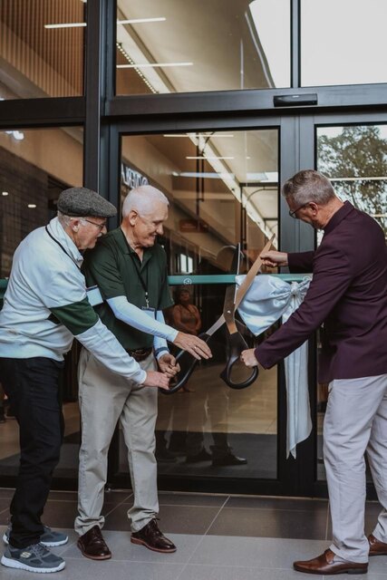 The official ribbon cutting ceremony marking the opening of Garden Walk.jpg