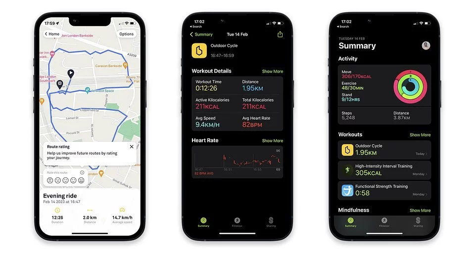 Beeline x Apple Health & Fitness