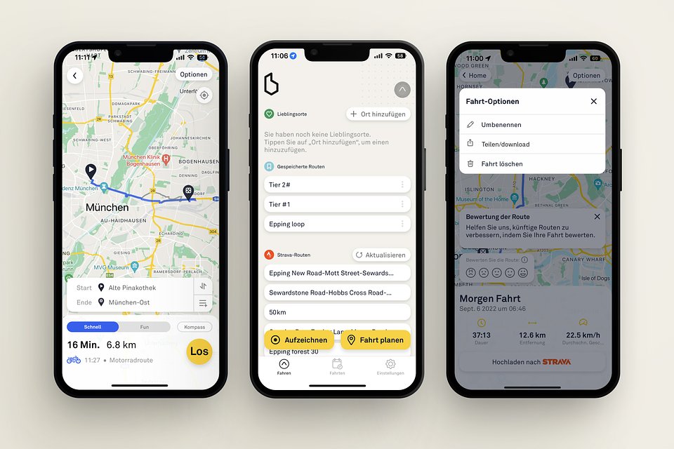Die neue "Fun"-Routenoption I Aufzeichnen ohne Planung I Der neue GPX-Download