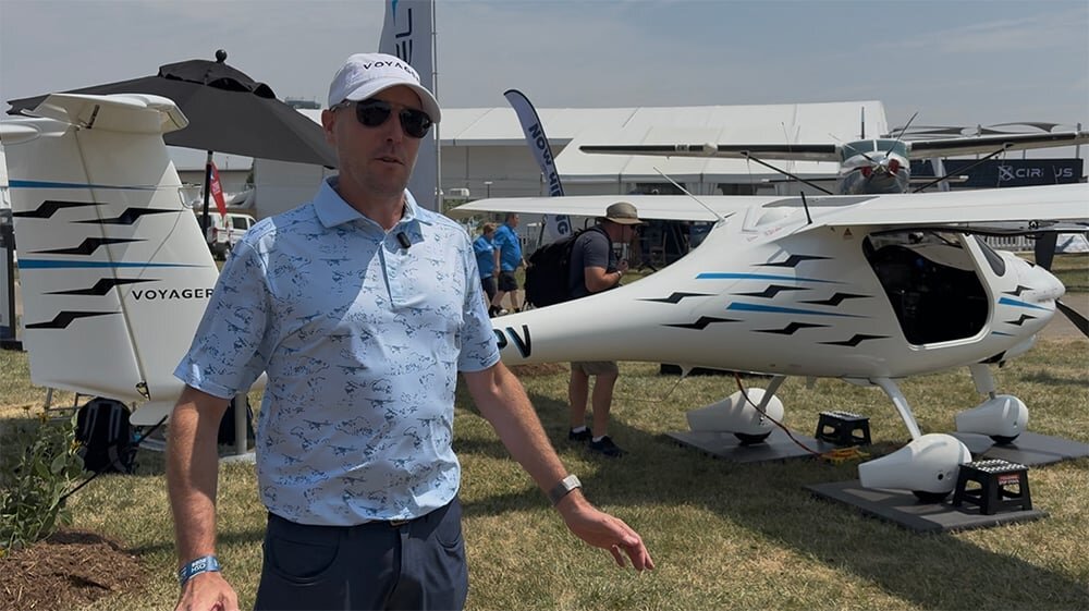 Video: Pipistrel Debuts Voyager Training Aircraft At EAA AirVenture