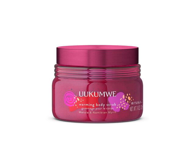 Rituals Uukumwe Warming Body Scrub 220g pink.jpeg