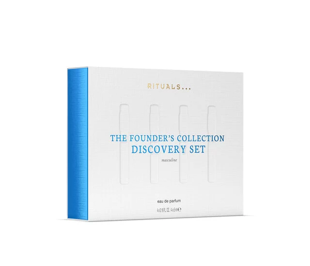 Rituals Pure Essence Masculine Edp Discovery Set 4x5ml - Blue