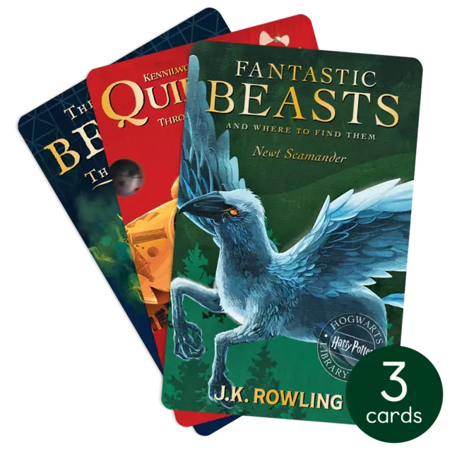 Hogwarts Library Collection - Yoto Card Fan