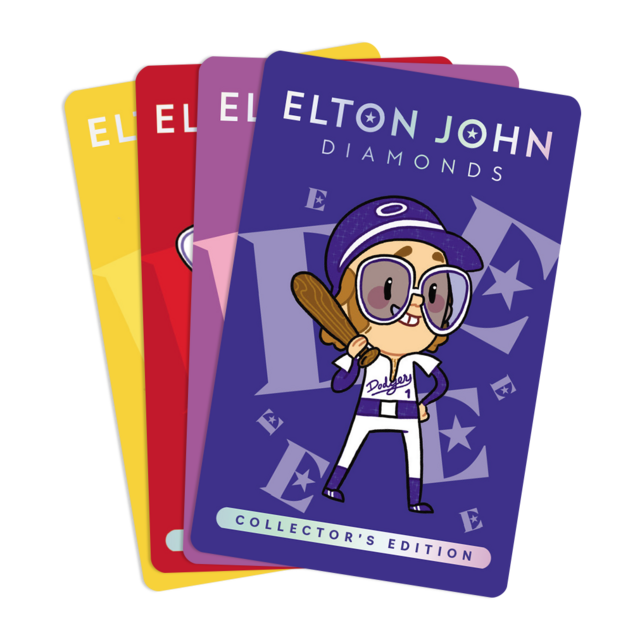 Elton John Diamonds Collector_s Edition Card Fan - Transparent.png