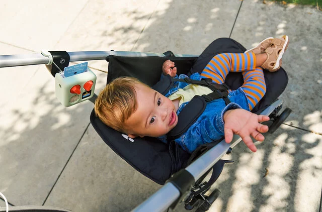 PR lifestyle image Travel buggy - UK